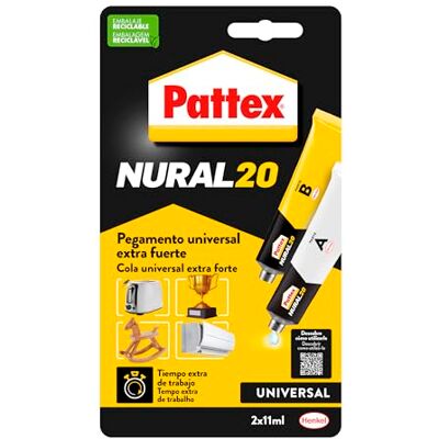 Pattex Nural 20, cola universal extra forte e resistente, 22 ml Pattex Nural 20, cola universal extra forte e resistente, 22 ml