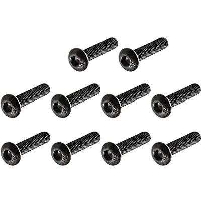 uxcell sourcing map – ® M3 x 14 mm rosca botão de cabeça hexagonal Socket Cap parafuso parafuso 100 peças uxcell sourcing map – ® M3 x 14 mm rosca botão de cabeça hexagonal Socket Cap parafuso parafuso 100 peças