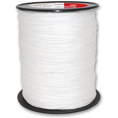 Chapuis Corda de polipropileno trançada 40 kg diâmetro 1,5 mm comprimento 200 m branco Chapuis Corda de polipropileno trançada 40 kg diâmetro 1,5 mm comprimento 200 m branco