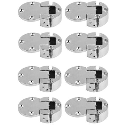 LIKERAINY 90 graus dobradiça para porta batível 30 mm dobradiças plano-médio para abas de abas de madeira portas de recesso armário conjunto de 8 LIKERAINY 90 graus dobradiça para porta batível 30 mm dobradiças plano-médio para abas de abas de madeira portas de recesso armário conjunto de 8