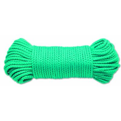 Chapuis Corda de polipropileno trançada 100 kg diâmetro 2,8 mm comprimento 20 m verde Chapuis Corda de polipropileno trançada 100 kg diâmetro 2,8 mm comprimento 20 m verde