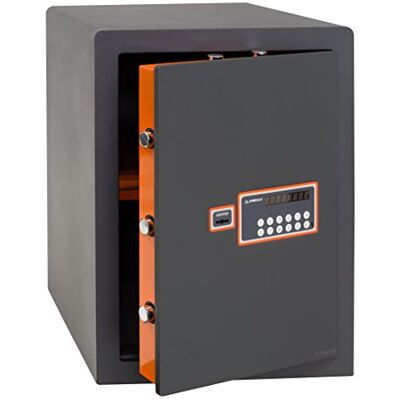 ARREGUI Plus C Cofre com chave e código, fácil de usar Cofre com abertura certificada de chave e teclado, cofre eletrónico de segurança dupla 52 x 38,5 x 36 cm, 57L ARREGUI Plus C Cofre com chave e código, fácil de usar Cofre com abertura certificada de chave e teclado, cofre eletrónico de segurança dupla 52 x 38,5 x 36 cm, 57L