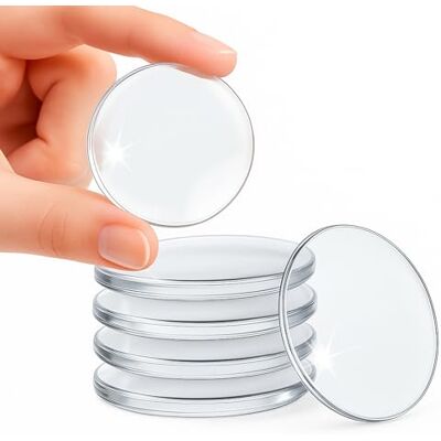ECENCE 6 peças Tampa de porta auto-adesivo 50 mm Parafuso de parede para-choques de porta de borracha transparente ECENCE 6 peças Tampa de porta auto-adesivo 50 mm Parafuso de parede para-choques de porta de borracha transparente
