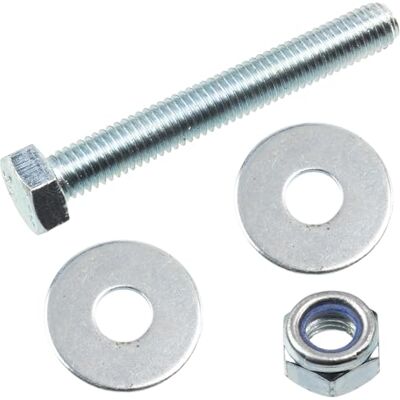 AERZETIX Conjunto de 15 parafusos de cabeça hexagonal M8 x 60 mm 30 arruelas largas 15 porcas hexagonais auto-bloqueadoras M8 Para projetos domésticos, renovação e reparação leve, em aço AERZETIX Conjunto de 15 parafusos de cabeça hexagonal M8 x 60 mm 30 arruelas largas 15 porcas hexagonais auto-bloqueadoras M8 Para projetos domésticos, renovação e reparação leve, em aço