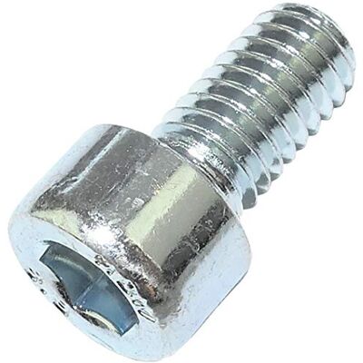 AERZETIX Conjunto de 50 peças Parafusos M6 x 12, com cabeça hexagonal interior Ø 6 x 12 mm, DIN 912 classe 8,8, aço galvanizado, bricolage ferramenta de montagem, ferragens, C47657 AERZETIX Conjunto de 50 peças Parafusos M6 x 12, com cabeça hexagonal interior Ø 6 x 12 mm, DIN 912 classe 8,8, aço galvanizado, bricolage ferramenta de montagem, ferragens, C47657