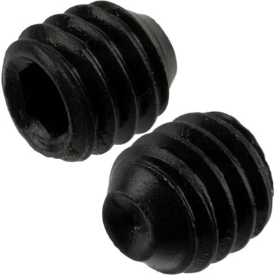 AERZETIX C76063 Conjunto de 10 parafusos de bloqueio sem cabeça M4 x 4 mm com extremidade côncava tigela 6 lados ocos de aço cor preta AERZETIX C76063 Conjunto de 10 parafusos de bloqueio sem cabeça M4 x 4 mm com extremidade côncava tigela 6 lados ocos de aço cor preta