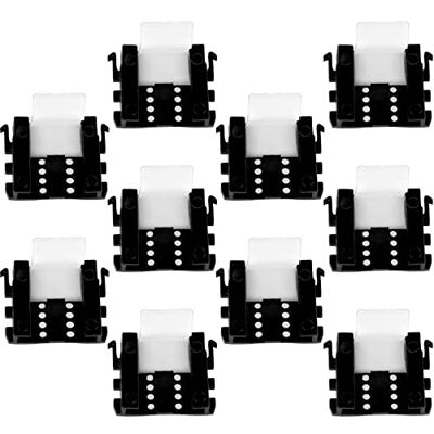 Sotech Conjunto de 10 peças Suportes de rodapé para Rodapé de 16 mm Sotech Conjunto de 10 peças Suportes de rodapé para Rodapé de 16 mm