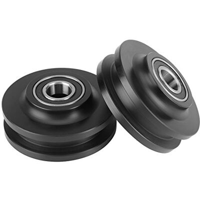 Zerodis 2 unidades corredor celeiro porta do armário da roda cabides de hardware rolo armário janela polia uso doméstico Zerodis 2 unidades corredor celeiro porta do armário da roda cabides de hardware rolo armário janela polia uso doméstico