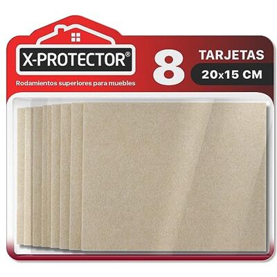 X-Protector Almohadillas de Fieltro 8 pz Fieltro Adhesivo 20x15cm Beige Feltros para cadeiras protetores de chão para móveis tampões para pernas de cadeira! X-Protector Almohadillas de Fieltro 8 pz Fieltro Adhesivo 20x15cm Beige Feltros para cadeiras protetores de chão para móveis tampões para pernas de cadeira!