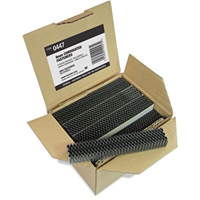 TACWISE Fixações onduladas galvanizadas de 9 mm, embalagem de 2000 TACWISE Fixações onduladas galvanizadas de 9 mm, embalagem de 2000