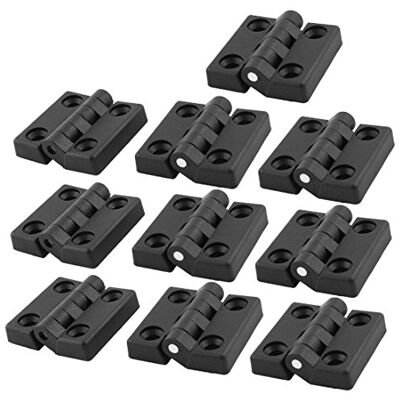 uxcell Sourcingmap Dobradiça com rolamento de esferas, 50 mm x 47 mm, preto (embalagem de 10) uxcell Sourcingmap Dobradiça com rolamento de esferas, 50 mm x 47 mm, preto (embalagem de 10)