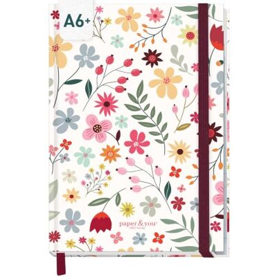Häfft Livro de senhas A6+ Índice A-Z para dados de acesso "Wild Flower" Para dados sensíveis: 139 páginas de papel premium de 120 g/m², fecho elástico, marcador de páginas e pronto para 320 Häfft Livro de senhas A6+ Índice A-Z para dados de acesso "Wild Flower" Para dados sensíveis: 139 páginas de papel premium de 120 g/m², fecho elástico, marcador de páginas e pronto para 320