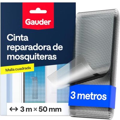GAUDER Fita de reparação de mosquiteira kit de reparação de insetos em fibra de vidro auto-adesiva, remendo para janela, porta, alpendre (3 m x 50 mm preto) Kit de reparación de insectos en fibra de vidrio autoadhesiva parche para ventana, puerta y porc GAUDER Fita de reparação de mosquiteira kit de reparação de insetos em fibra de vidro auto-adesiva, remendo para janela, porta, alpendre (3 m x 50 mm preto) Kit de reparación de insectos en fibra de vidrio autoadhesiva parche para ventana, puerta y porc