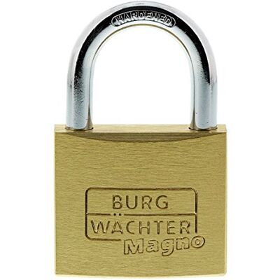 Burg-Wächter 400emagno Cadeado 6,5 x 22 x 23,5 mm latão (blister) Burg-Wächter 400emagno Cadeado 6,5 x 22 x 23,5 mm latão (blister)