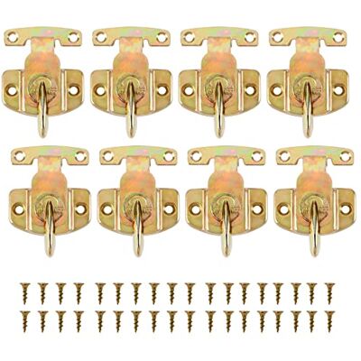 Create idea 8 peças mesa de jantar fechaduras folhas para mesa fivelas para mesa treino sala de jantar alta resistência conectores acessórios hardware com parafusos para mesa sala de jantar caixa Create idea 8 peças mesa de jantar fechaduras folhas para mesa fivelas para mesa treino sala de jantar alta resistência conectores acessórios hardware com parafusos para mesa sala de jantar caixa
