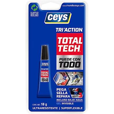 ceys TOTAL TECH TRI'ACTION Cola que pode com tudo Blister 20G ceys TOTAL TECH TRI'ACTION Cola que pode com tudo Blister 20G