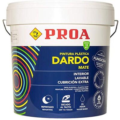 Tinta Branca Dardo para Interior - Fosco, 4L - Decoração Interna Tinta Branca Dardo para Interior - Fosco, 4L - Decoração Interna