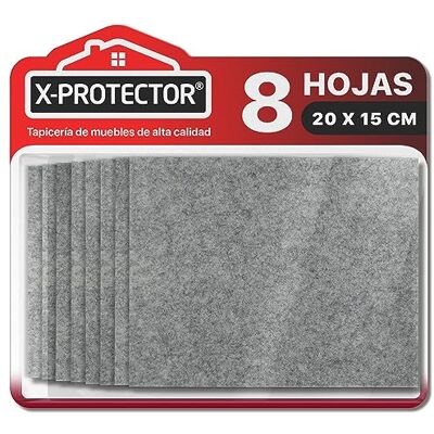 X-Protector Almofadas de feltro X-protetor, 10 peças feltro autocolante 20 x 15 cm Feltros para cadeiras protetores de chão para móveis tampões para pernas de cadeira! X-Protector Almofadas de feltro X-protetor, 10 peças feltro autocolante 20 x 15 cm Feltros para cadeiras protetores de chão para móveis tampões para pernas de cadeira!