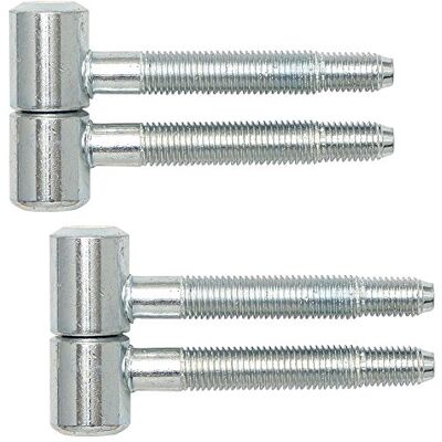 Gedotec Bisagras para puertas de interior Bisagras de renovación Bisagras de 2 piezas para puertas de madera galceadas tamaño ø 16 mm metal galvanizado azul capacidad de carga hasta 40 kg Gedotec Bisagras para puertas de interior Bisagras de renovación Bisagras de 2 piezas para puertas de madera galceadas tamaño ø 16 mm metal galvanizado azul capacidad de carga hasta 40 kg