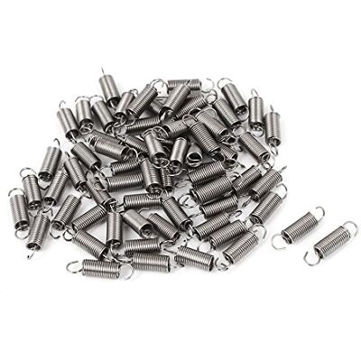 uxcell sourcing map 0,4 mm x 3 x 12 mm 304 inoxidável aço duplo gancho pequeno tensão de mola 66 unidades uxcell sourcing map 0,4 mm x 3 x 12 mm 304 inoxidável aço duplo gancho pequeno tensão de mola 66 unidades