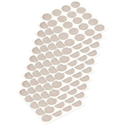 EMUCA Tampa decorativa adesiva, Ø 13 mm, efeito têxtil bege, lote de 200 peças EMUCA Tampa decorativa adesiva, Ø 13 mm, efeito têxtil bege, lote de 200 peças