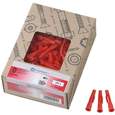 MEISTER Vis universelles 6mm - Pregos universais - 200 peças MEISTER Vis universelles 6mm - Pregos universais - 200 peças