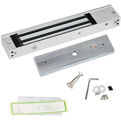 LIBO Smart Home LIBO Fechadura magnética elétrica 280KG/600lbs Controlo de acesso Fechadura eletrónica de porta de metal DC12V Fail Safe tipo NC para sistema de segurança de uma porta (280kg/600lbs) LIBO Smart Home LIBO Fechadura magnética elétrica 280KG/600lbs Controlo de acesso Fechadura eletrónica de porta de metal DC12V Fail Safe tipo NC para sistema de segurança de uma porta (280kg/600lbs)
