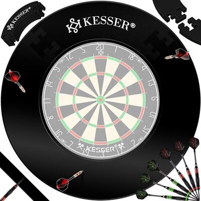 KESSER ® Alvo anel de proteção Ø 7 cm, anel de recolha, proteção de parede, acessórios adequado para todos os alvos Ø 45 cm, anel de envoltório para alvo KESSER ® Alvo anel de proteção Ø 7 cm, anel de recolha, proteção de parede, acessórios adequado para todos os alvos Ø 45 cm, anel de envoltório para alvo