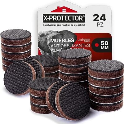 X-Protector Protetor de pernas cadeiras de borracha 24 unidades 50 mm Protetores de chão para móveis antiderrapante para móveis! X-Protector Protetor de pernas cadeiras de borracha 24 unidades 50 mm Protetores de chão para móveis antiderrapante para móveis!