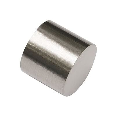 Gardinia Remate para varão de cortina de alumínio com aspeto de aço inoxidável Ø 16 mm, 2 peças Gardinia Remate para varão de cortina de alumínio com aspeto de aço inoxidável Ø 16 mm, 2 peças