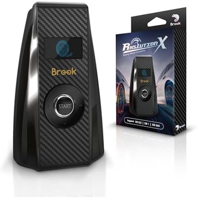 Brook Ras1ution X Conversor de volante de corrida para Xbox Series X S, Xbox One, Xbox 360, mais de 60 volantes compatíveis, Force Feedback e controlo de aplicações Brook Ras1ution X Conversor de volante de corrida para Xbox Series X S, Xbox One, Xbox 360, mais de 60 volantes compatíveis, Force Feedback e controlo de aplicações