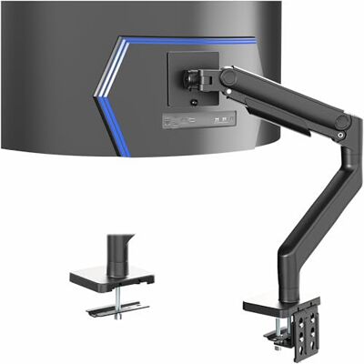 VIVO Suporte premium para monitor, braço com tensão de alta resistência para ecrãs de até 49 polegadas, preto, STAND-V101V VIVO Suporte premium para monitor, braço com tensão de alta resistência para ecrãs de até 49 polegadas, preto, STAND-V101V