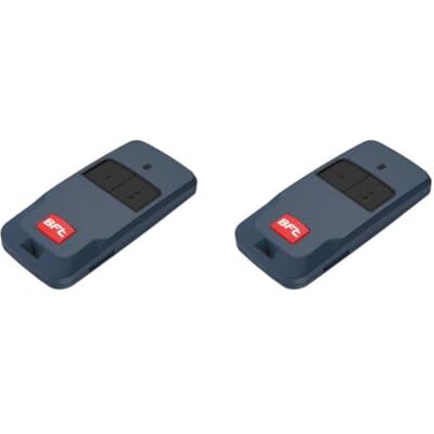 IXTRIMA Controlo remoto original BFT Mitto Cool C2, controlo remoto de 433 MHz com 2 canais para portas e garagens, D112306 conjunto de 2 unidades IXTRIMA Controlo remoto original BFT Mitto Cool C2, controlo remoto de 433 MHz com 2 canais para portas e garagens, D112306 conjunto de 2 unidades