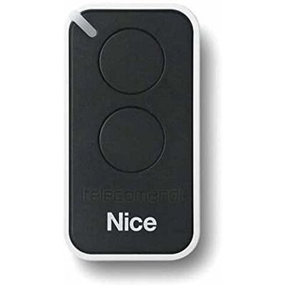 Nice Era-Inti Controlo remoto para porta original (2 teclas, 433,92 MHz, código aleatório para substituir os comandos Very VR One, ON1, ON2, flor, FLO2R-S e FLO1R-S Nice Era-Inti Controlo remoto para porta original (2 teclas, 433,92 MHz, código aleatório para substituir os comandos Very VR One, ON1, ON2, flor, FLO2R-S e FLO1R-S