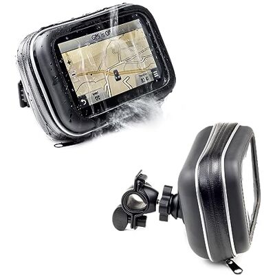 Digicharge Suporte com suporte de bicicleta e capa impermeável para Tomtom Go Classic Discover Basic Essential 5" 5200 520 51 Via 53 Start 50 52 25 Garmin Nuvi Sumo Drive Drivesmart 55 Driveassist Digicharge Suporte com suporte de bicicleta e capa impermeável para Tomtom Go Classic Discover Basic Essential 5" 5200 520 51 Via 53 Start 50 52 25 Garmin Nuvi Sumo Drive Drivesmart 55 Driveassist