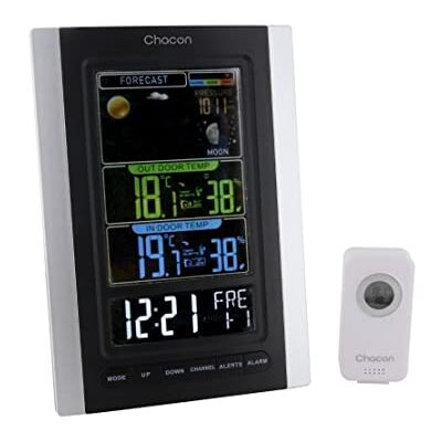 CHACON Estação meteorológica com barómetro e sensor exterior sem cabo CHACON Estação meteorológica com barómetro e sensor exterior sem cabo