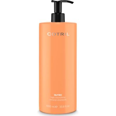 Cotril Shampoo Nutro High Nourishing Miracle 1000 ml champô ultra para cabelos secos, sem parabenos, SLES ou SLS. Cotril Shampoo Nutro High Nourishing Miracle 1000 ml champô ultra para cabelos secos, sem parabenos, SLES ou SLS.