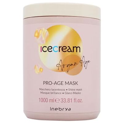 Inebrya Máscara capilar - Argan Pro Age - Nutritiva & Brilhante - 1000ml Inebrya Máscara capilar - Argan Pro Age - Nutritiva & Brilhante - 1000ml