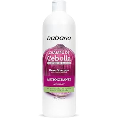 Babaria Cebola antioxidante champô, branco, 700 mililitros Babaria Cebola antioxidante champô, branco, 700 mililitros