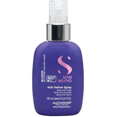 Spray Alfaparf Milano Semi di Lino Blonde & Silver - Spray para cabelo Spray Alfaparf Milano Semi di Lino Blonde & Silver - Spray para cabelo