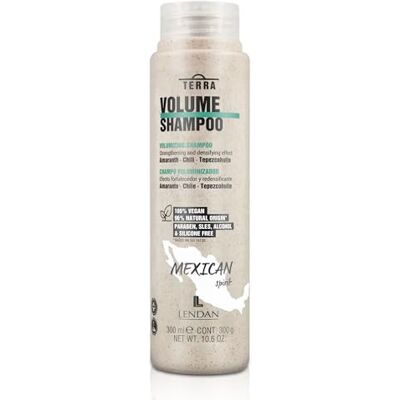 Lendan Champô Volume Cabelo Fino Terra Volume Shampoo 300 ml Maximiza o Volume do Cabelo sem Empelotar Cabeleira Suave Limpeza Profunda e Equilibrante Fortalece e Redensifica Vegano Lendan Champô Volume Cabelo Fino Terra Volume Shampoo 300 ml Maximiza o Volume do Cabelo sem Empelotar Cabeleira Suave Limpeza Profunda e Equilibrante Fortalece e Redensifica Vegano
