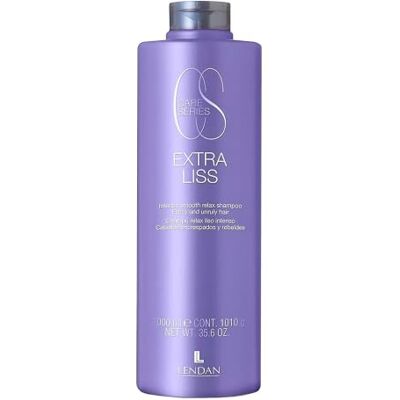 Lendan Champô de cabelo liso champô extra liiss 1000 ml para cabelos encrespados e rebeldes hidratante e nutrir a cutícula para um liso duradouro anti-encrespamento cabelo Lendan Champô de cabelo liso champô extra liiss 1000 ml para cabelos encrespados e rebeldes hidratante e nutrir a cutícula para um liso duradouro anti-encrespamento cabelo
