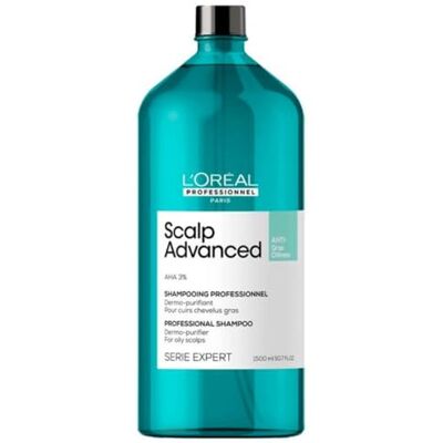 L'Oréal Professionnel - Shampoo Dermo-Avançado Anti-Oleosidade - Cuidados profissionais para couro cabeludo oleoso L'Oréal Professionnel - Shampoo Dermo-Avançado Anti-Oleosidade - Cuidados profissionais para couro cabeludo oleoso