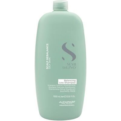 Alfaparf Milano Semi Di Lino Scalp Balance Oily Skin Low Shampoo - 1000ml Alfaparf Milano Semi Di Lino Scalp Balance Oily Skin Low Shampoo - 1000ml