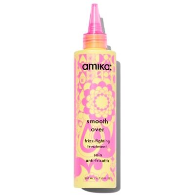 Amika Máscara Smooth Frizz-Fighting Treatment Anti-encrespamento em 60 segundos, lisa e proteção até 72 h, para cabelos lisos e encaracolados, vegano, 200 ml Amika Máscara Smooth Frizz-Fighting Treatment Anti-encrespamento em 60 segundos, lisa e proteção até 72 h, para cabelos lisos e encaracolados, vegano, 200 ml