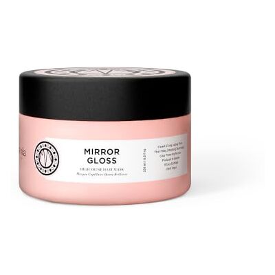 Maria Nila , Máscara de cabelo brilhante de espelho, para cabelos brilhantes e brilhantes, oligopéptidos de quinua destina-se a fios secos e opacos, melhora o brilho e o reflexo da luz, 100 % vegan Maria Nila , Máscara de cabelo brilhante de espelho, para cabelos brilhantes e brilhantes, oligopéptidos de quinua destina-se a fios secos e opacos, melhora o brilho e o reflexo da luz, 100 % vegan