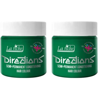 La Riche 2 x Riche Directions Semi-Permanent Hair Color Bote de 100 ml (Apple Green) La Riche 2 x Riche Directions Semi-Permanent Hair Color Bote de 100 ml (Apple Green)