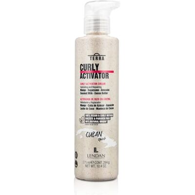 Lendan Ativador de Caracóis em Creme Terra Curly Activator 275 ml Caracóis Definidos Desembaraça o Cabelo com Protetor de Calor para o Cabelo Nutre em Profundidade Anti Frizz Lendan Ativador de Caracóis em Creme Terra Curly Activator 275 ml Caracóis Definidos Desembaraça o Cabelo com Protetor de Calor para o Cabelo Nutre em Profundidade Anti Frizz