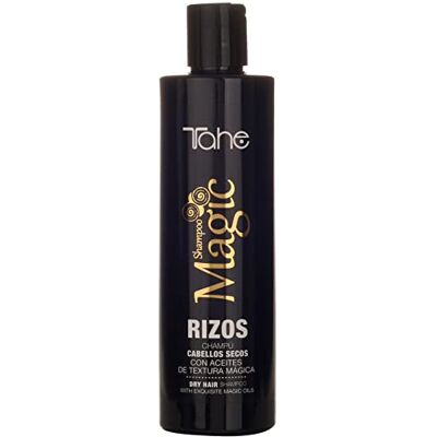 Tahe Magic Rizos Champô para Caracóis/Champô para Cabelos Secos, Efeito Hidratante Anti-frizz, 300 ml Tahe Magic Rizos Champô para Caracóis/Champô para Cabelos Secos, Efeito Hidratante Anti-frizz, 300 ml
