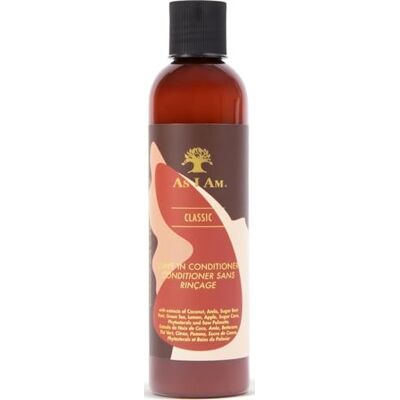 As I Am Leave-in Conditioner, Preto, Coco, 237 Mililitro As I Am Leave-in Conditioner, Preto, Coco, 237 Mililitro